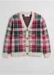 Кардиган H&M 122/128 Бежевый 1051567_крас.зел.клетка - изображение 2