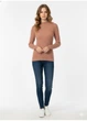Водолазка H&M S Темно-бежевый 31-0504 - изображение 2