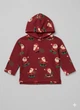 Худі на флісі H&M 98/104 Червоний 1076608_дед.морозы - зображення 1