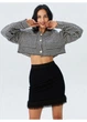 Юбка H&M S/M Черный 31-0562_блестит - изображение 2