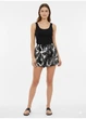 Шорти H&M XL Білий 0389594_Листя - зображення 2