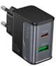 СЗУ HOCO CS71A Star Speed PD20W+QC3.0 / 1*USB + 1*Type-C - изображение 1