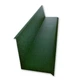 Планка примыкания со штробой 90×120 RAL 6020 темно-зеленый мат - изображение 1