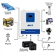 Инвертор гибридный EASUN POWER ISolar-SMG-II-4KW-24V Wi-Fi, 24 В, 4000 Вт (ИБП, UPS) - изображение 7