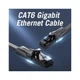 Патч-корд 0.5м, UTP cat 6 RJ-45 black Vention (IBJBD) - зображення 2