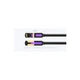 Патч-корд 0.5м, S/FTP cat 7 RJ-45 black Vention (ICDBD) - изображение 2