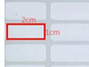 Етикетка для алмазної вишивки, мозаїки, 40 шт, 20x10mm, 5d, zip, пакет, цінник. - зображення 3