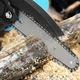 Аккумуляторная цепная мини-пила 8" с масляным баком сучкорез Mini Electric Chainsaw в кейсе, 2 аккумулятора - изображение 8