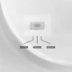 LED світильник настінний IP65 VIDEX WL03 12W 3000K-4000K-6500K Black - зображення 4