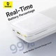 Павербанк на 20000 mAh 20W Bipow 2 Digital Display Power Bank (1USB/Type-C, 20W, PD). White - зображення 6