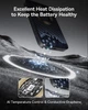 Повербанк 10000 mAh з бездротовою зарядкою MagSafe Baseus EnerFill FM11 Ultra-Mini (22.5W, Type-C). Black - зображення 9