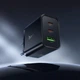 Мережевий зарядний пристрій Hoco N75 Grande GaN 65W (2xUSB-C + 1xUSB-A) - зображення 8