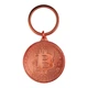 Брелок з металевим кільцем Bitcoin Бронза - изображение 1
