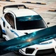 Наклейка на лобовое стекло ARB 3D TUNING STUDIO Океан солнце 1300х200х0.15мм - изображение 2