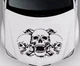 Наклейка на капот ARB 3D TUNING STUDIO Черепа черные 600х390х0.070мм - изображение 2