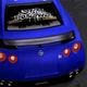 Наклейка на заднее стекло ARB 3D TUNING STUDIO Troublemaker 800х270х0.080мм - изображение 2