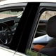 Наклейки на стойки дверей авто ARB 3D TUNING STUDIO черные 500х220х0.15мм=2штуки - изображение 1