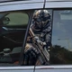 Наклейки на стійки дверей Воїн ЗСУ автомат виготовлені з мономірної каландрованої плівки із захисною матовою ламінацією. Наклейки - изображение 2