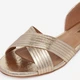 Женские балетки Clara Barson WS24038-03 5904248111205 39 25.5 см Золотистые (5904248112349) - изображение 7