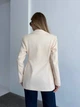 Жіночий класичний жакет з V-подібним вирізом Uaclothes 46-48 Бежевий (like37222-176541350) - изображение 5
