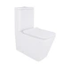 Унитаз-компакт Qtap Crow Eco безободковый с сиденьем Soft-close QTCRO27W48750 - изображение 1