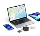 Розумний брелок UGREEN CM916 Finder Pro для Apple Find My (iOS) та програми Find Hub (Android) Bluetooth-трекер-карта Black (75646) - зображення 8