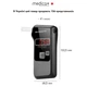 Алкотестер электрохимический MEDICA+ Alco Control 9.0 PRO портативный с LCD дисплеем памятью на 10 измерений и 15 мундштуками - изображение 9
