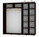 Шкаф-купе двухдверный Алекса ДСП 200*45*190 см Венге магия - изображение 2