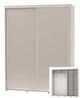 Шкаф-купе двухдверный Алекса ДСП 210*45*190 см Кашемир - изображение 1