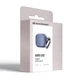 Силиконовый чехол для наушников Apple AirPods 3, Hang Case, фиолетовый, ультратонкий защитный кейс толщиной 2 мм, защита от царапин, пыли и ударов, компактный, с карабином для крепления, ArmorStandart (ARM60311) - изображение 8