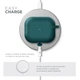 Силиконовый чехол для наушников Apple AirPods 3, Hang Case, зеленый, ультратонкий защитный кейс толщиной 2 мм, защита от царапин, пыли и ударов, компактный, с карабином для крепления, ArmorStandart (ARM60309) - изображение 7