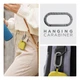 Силиконовый чехол для наушников Apple AirPods 3, Hang Case, желтый, ультратонкий защитный кейс толщиной 2 мм, защита от царапин, пыли и ударов, компактный, с карабином для крепления, ArmorStandart (ARM60325) - изображение 6