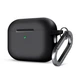 Силиконовый чехол для наушников Apple AirPods Pro 2 2022, Hang Case, черный, ультратонкий защитный кейс толщиной 2 мм, защита от царапин, пыли и ударов, компактный, с карабином для крепления, ArmorStandart (ARM68601) - изображение 1