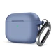 Силиконовый чехол для наушников Apple AirPods Pro 2 2022, Hang Case, фиолетовый, ультратонкий защитный кейс толщиной 2 мм, защита от царапин, пыли и ударов, компактный, с карабином для крепления, ArmorStandart (ARM73672) - изображение 1
