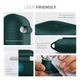 Силиконовый чехол для наушников Apple AirPods Pro 2 2022, Hang Case, зеленый, ультратонкий защитный кейс толщиной 2 мм, защита от царапин, пыли и ударов, компактный, с карабином для крепления, ArmorStandart (ARM68591) - изображение 5