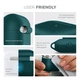 Силиконовый чехол для наушников Apple AirPods 4, Hang Case, зеленый, ультратонкий защитный кейс толщиной 2 мм, защита от царапин, пыли и ударов, компактный, с карабином для крепления, ArmorStandart (ARM81280) - изображение 5