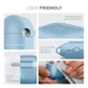 Силиконовый чехол для наушников Apple AirPods 4, Hang Case, голубой, ультратонкий защитный кейс толщиной 2 мм, защита от царапин, пыли и ударов, компактный, с карабином для крепления, ArmorStandart (ARM81283) - изображение 5