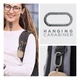 Силиконовый чехол для наушников Apple AirPods 4, Hang Case, пудровый, ультратонкий защитный кейс толщиной 2 мм, защита от царапин, пыли и ударов, компактный, с карабином для крепления, ArmorStandart (ARM81291) - изображение 6