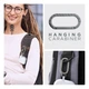 Силиконовый чехол для наушников Apple AirPods 4, Hang Case, белый, ультратонкий защитный кейс толщиной 2 мм, защита от царапин, пыли и ударов, компактный, с карабином для крепления, ArmorStandart (ARM81295) - изображение 6