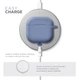 Силиконовый чехол для наушников Apple AirPods 4, Hang Case, фиолетовый, ультратонкий защитный кейс толщиной 2 мм, защита от царапин, пыли и ударов, компактный, с карабином для крепления, ArmorStandart (ARM81282) - изображение 7