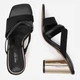 Женские мюли Nine West WSS21562-01 5906751068274 38 25.1 см Черные (5906751068298) - изображение 5