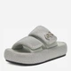 Женские шлепанцы Juicy Couture WSS21515-02 5906751063606 37 24.6 см Серые (5906751063705) - изображение 3