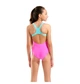 Купальник закритий для дівчат Arena LINES SWIMSUIT SWIM PRO BACK L Рожевий, Бірюзовий 140 см (003550-980 140) - зображення 2
