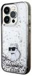 Панель Karl Lagerfeld Liquid Glitter Choupette для Apple iPhone 14 Pro Max Transparent (3666339164188) - зображення 2