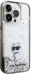 Панель Karl Lagerfeld Liquid Glitter Choupette для Apple iPhone 14 Pro Max Transparent (3666339164188) - зображення 4