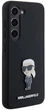 Etui Karl Lagerfeld Silicone Ikonik Metal Pin do Samsung Galaxy S24 Black (3666339259235) - obraz 4