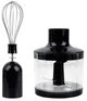 Блендер Liberton LHB-0303 Black, 800W, занурювальний, плавне регулювання швидкості + Турбо, аксесуари: вінчик для збивання, мірний стакан (600мл), чаша подрібнювача (400мл), - изображение 3