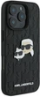 Панель Karl Lagerfeld Monogram Karl & Choupette Head Pin для Apple iPhone 16 Pro Black (3666339329389) - зображення 4