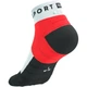 Компресійні шкарпетки для бігу анатомічні Compressport Ultra Trail Low Socks Fluo red/white M (100081351) - зображення 4