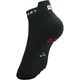 Носки для бега марафона Compressport Pro Racing Socks V4.0 Run Low Black/white XL (100084856) - изображение 2
